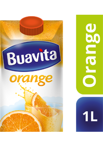 Buavita Orange 1L - Buavita, jus favorit yang terbuat dari buah asli, segar dan menyehatkan