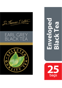 Lipton Earl Grey Stl 25x2g - Sir Thomas Lipton range, premium quality from the World's #1 tea brand
