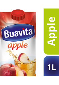 Buavita Apple 1L - Buavita, jus favorit yang terbuat dari buah asli, segar dan menyehatkan