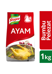 Royco Bumbu Pelezat Rasa Ayam 1kg - Authentic Indonesian seasoning that delivers the delicious meaty & umami flavour.