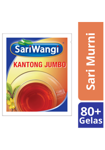 SariMurni Kantong Jumbo 4x20g - SariMurni kantong jumbo. Menghasilkan rasa teh khas Indonesia dalam jumlah banyak dengan cara yang praktis