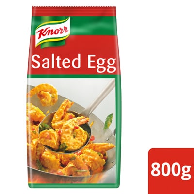Knorr Bubuk Saus Telur Asin 800g - Knorr Golden Salted Egg Powder adalah bumbu serbaguna untuk menciptakan kreasi hidangan tanpa batas.