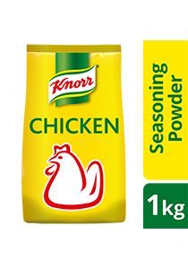 Knorr Chicken Powder Refill 1kg - Knorr Chicken Powder, the #1 premium seasoning that delivers the best dishes*.