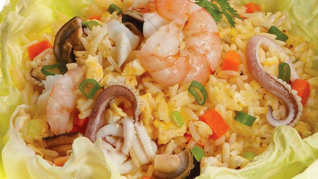 Nasi Goreng Seafood Mayo Magic