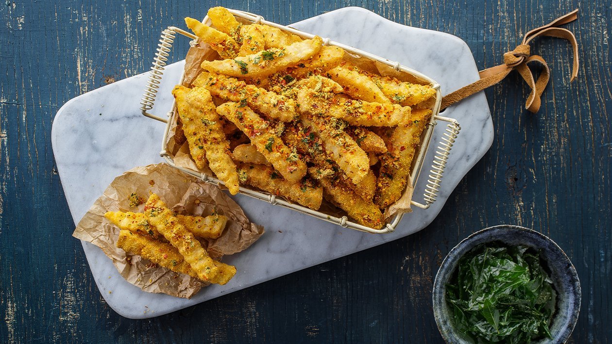 French Fries Salted Egg - Recipe