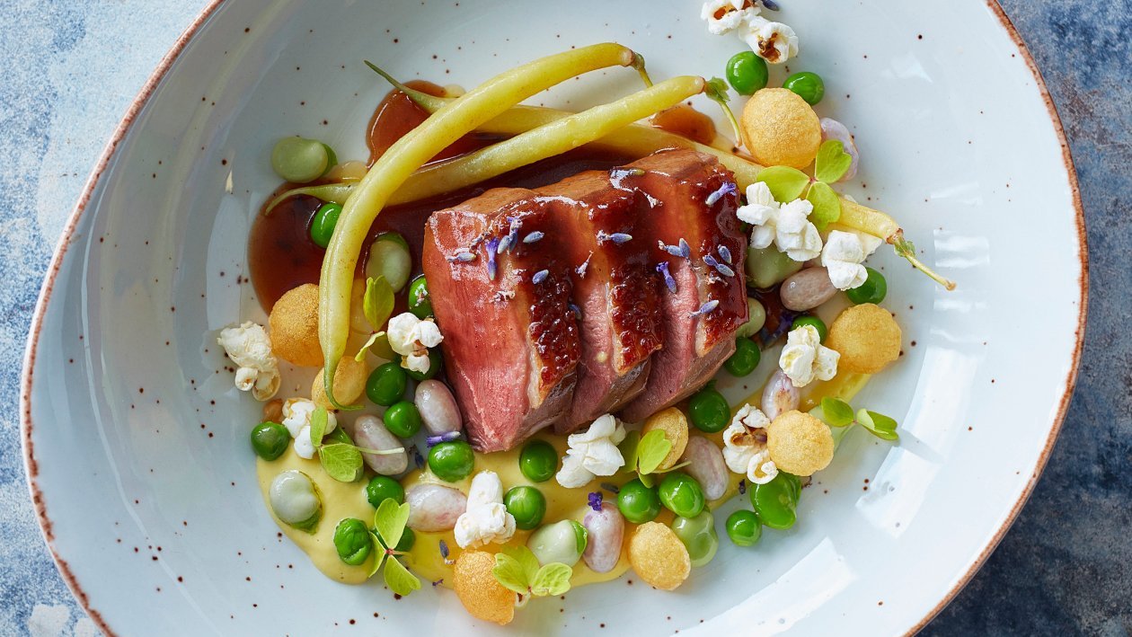 Glazed Duck with Honey and Lavender – - Recipe