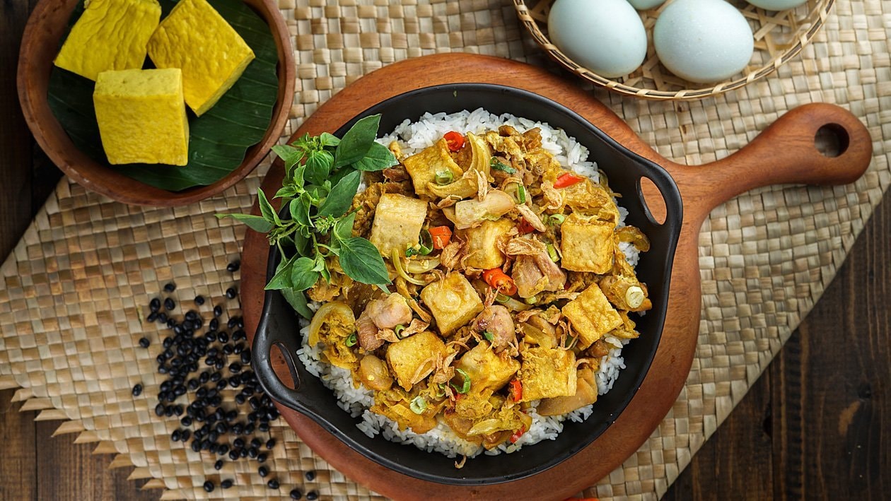 Egg Tofu Rice – - Recipe