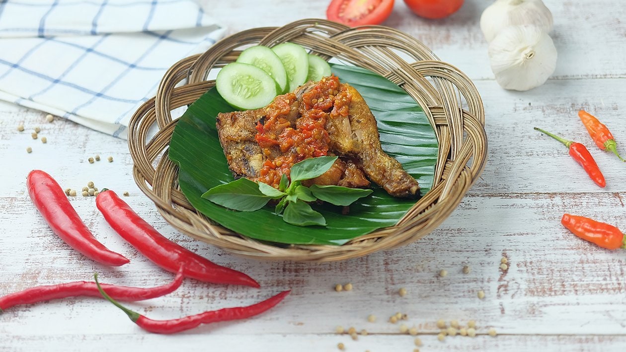 Penyetan Ayam Ungkep – - Recipe