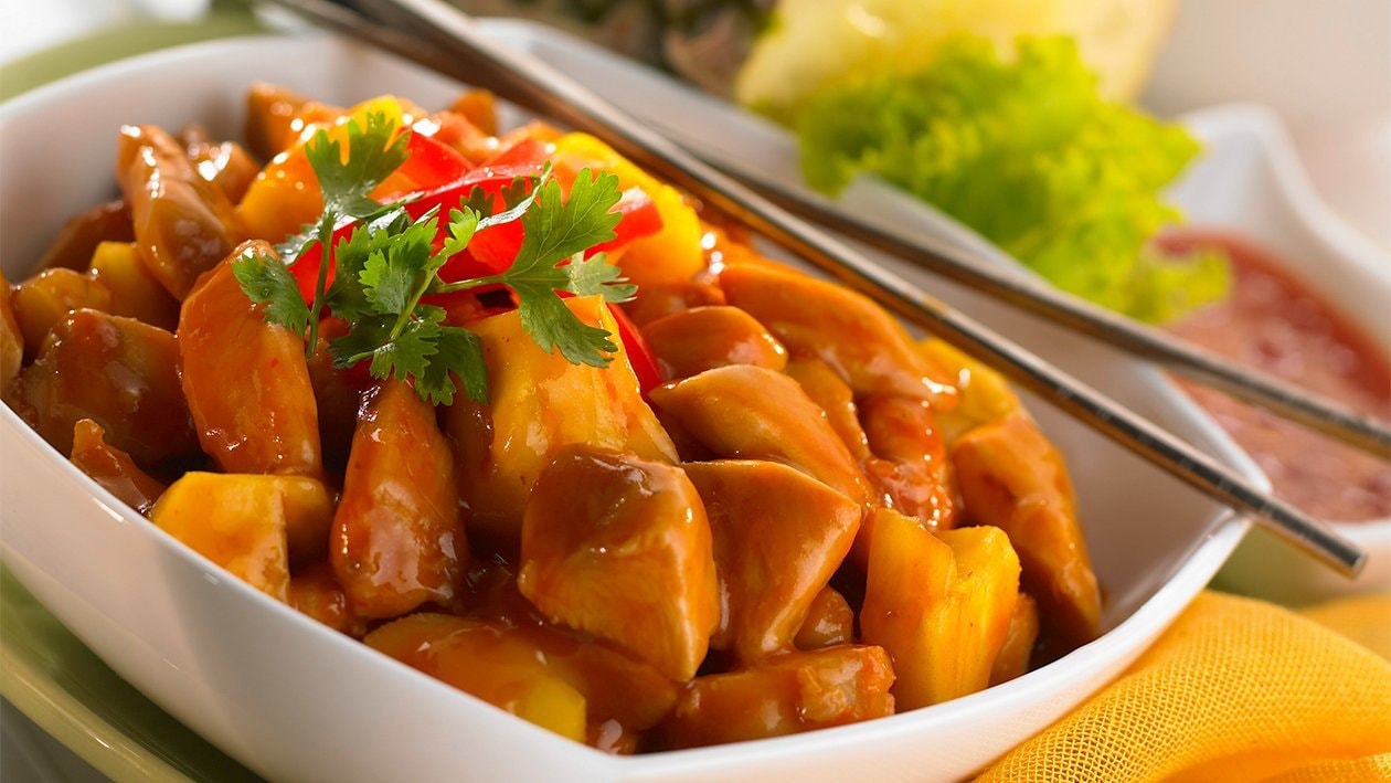 Spicy Chicken with Pineapple – - Recipe