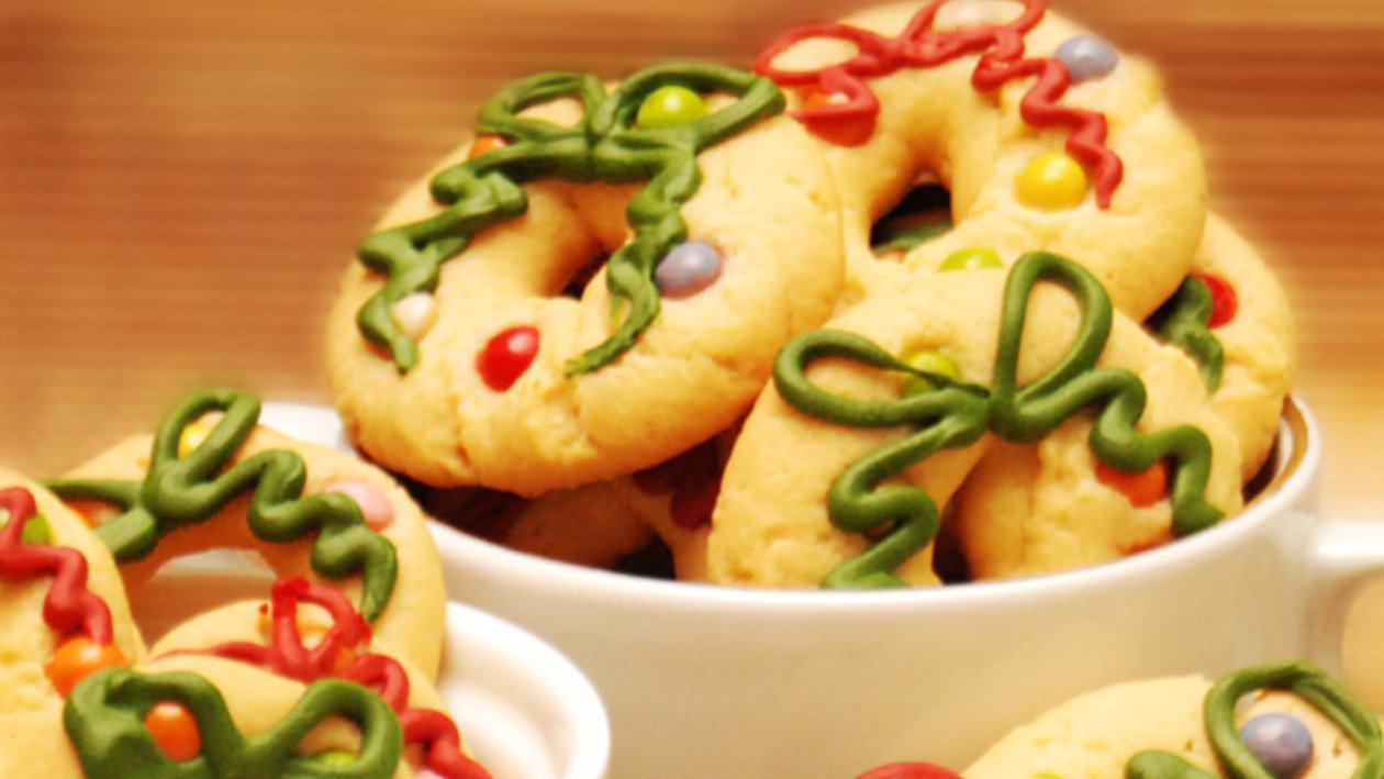 Christmas Wreath Cookies – - Recipe Christmas Wreath Cookies – - Recipe