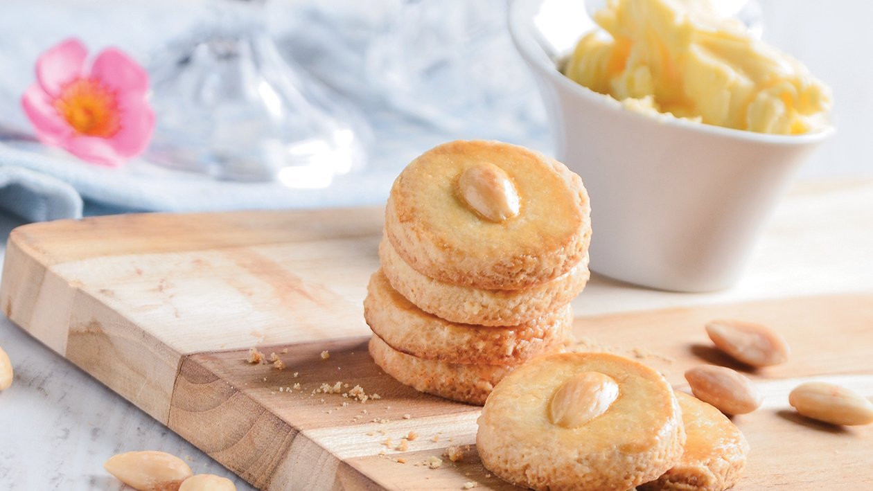 CNY Almond Cookies – - Recipe CNY Almond Cookies – - Recipe