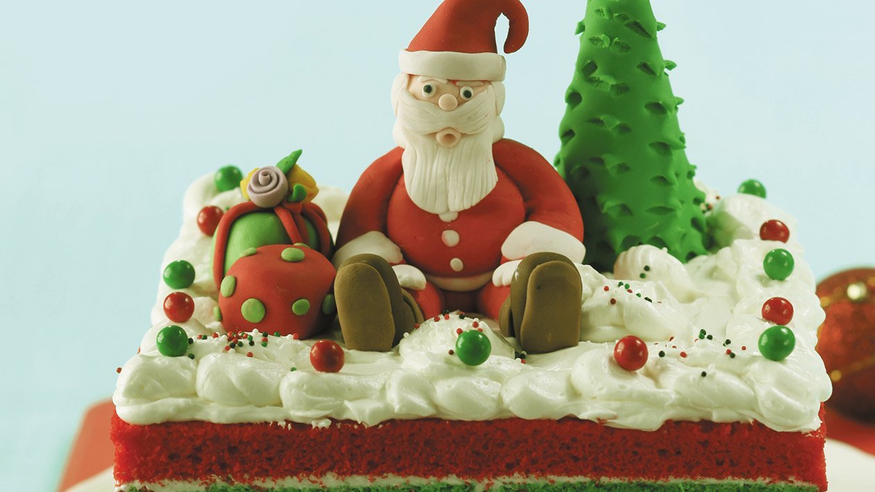 Hoho Santa Cake – - Resep