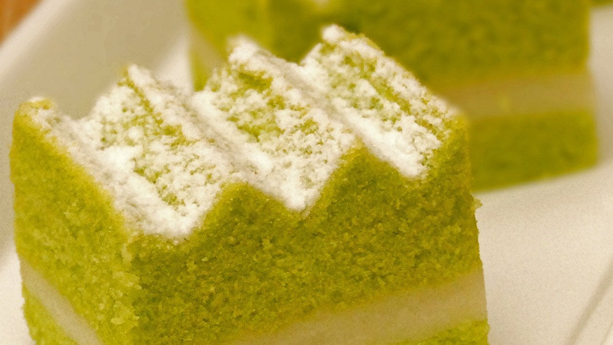 Pandan Layer Cake – - Recipe