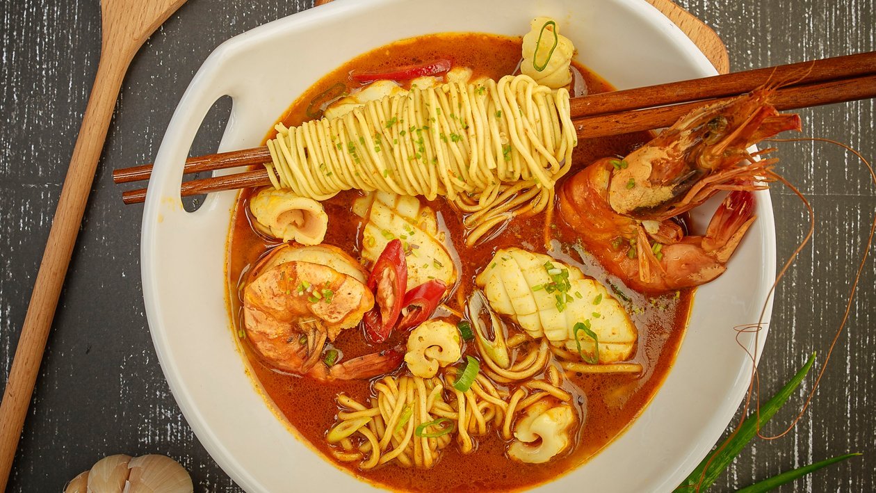 Shrimp Curry Noodle – - Recipe