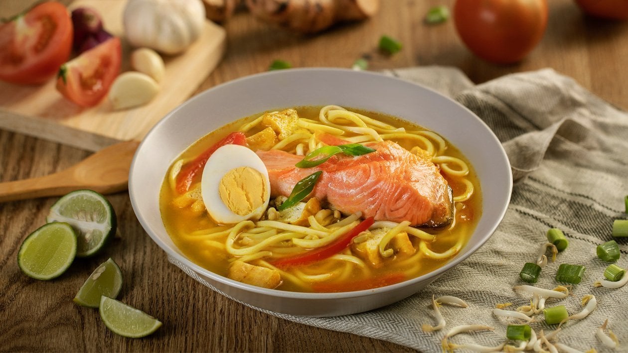 Salmon Soto Koya – - Recipe