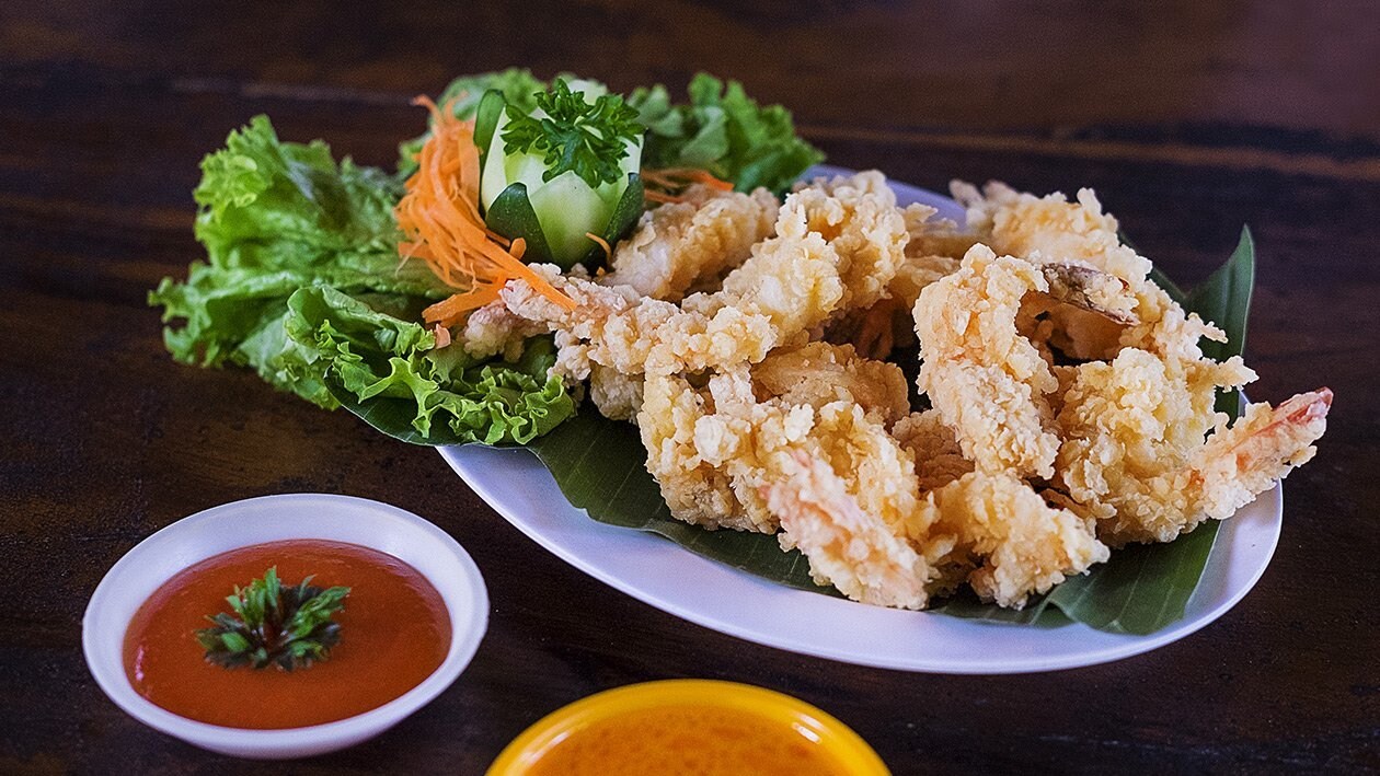 Floured Shrimp Floured Shrimp