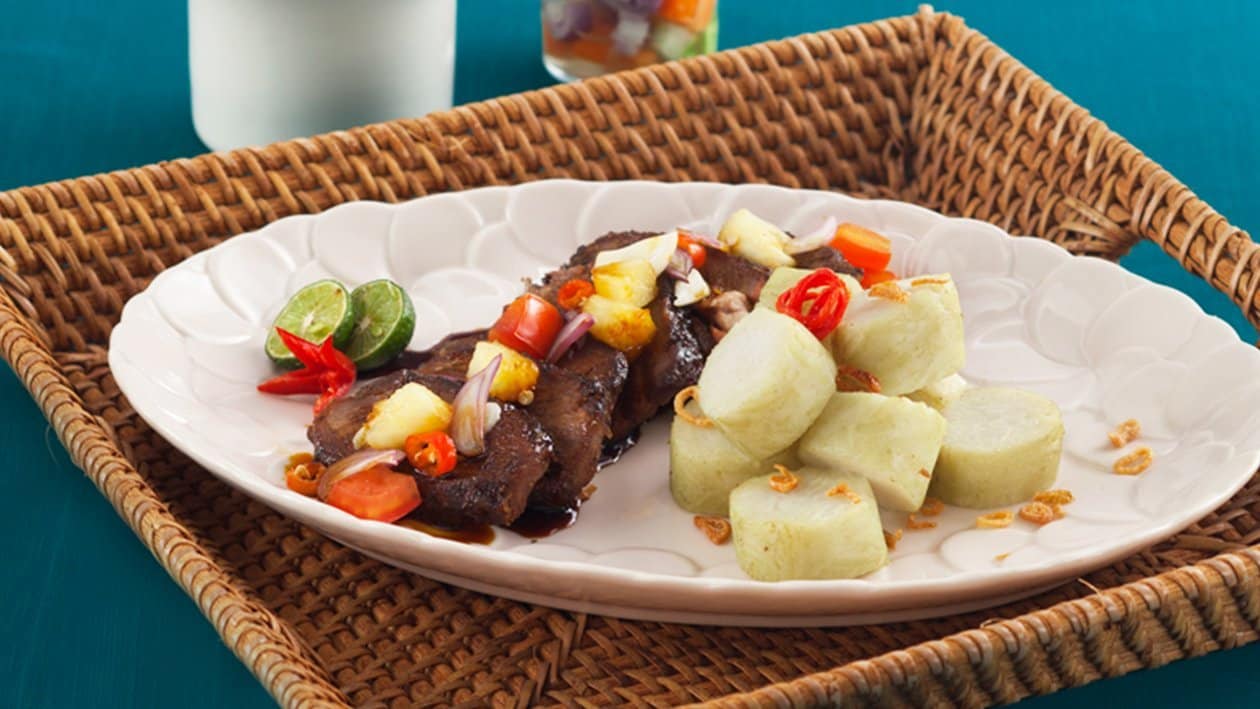 Oven Lamb with Ginger and Honey – - Recipe