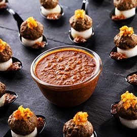 Sate Kambing Melayu dengan Saus Kacang