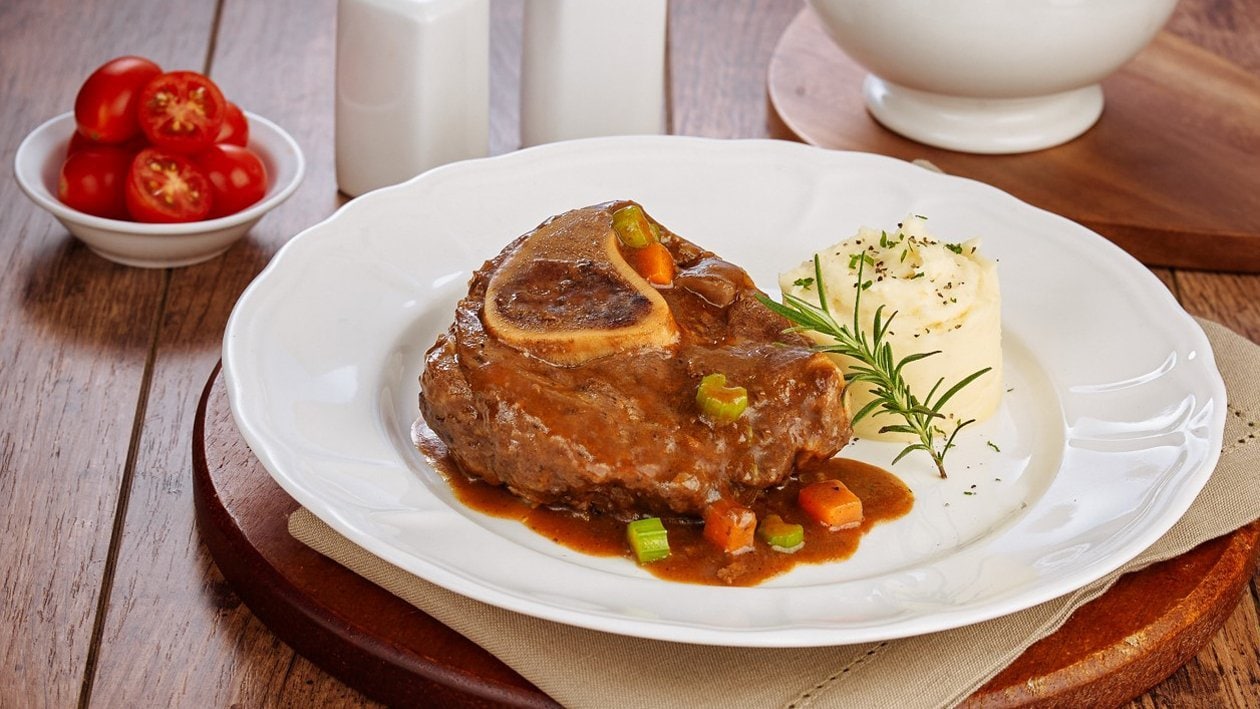 Ossobuco Con Purè di Patate – - Recipe