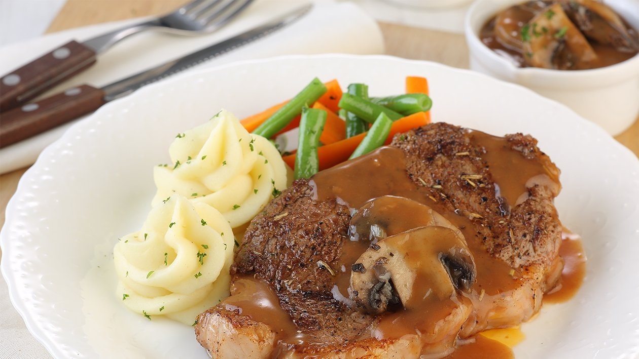 Sirloin with Mushroom Sauce – - UFS