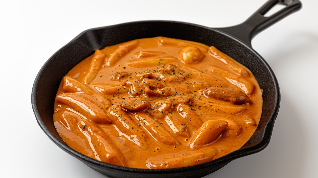 Tteokbokki Creamy Pedas dan Gurih – - Recipe