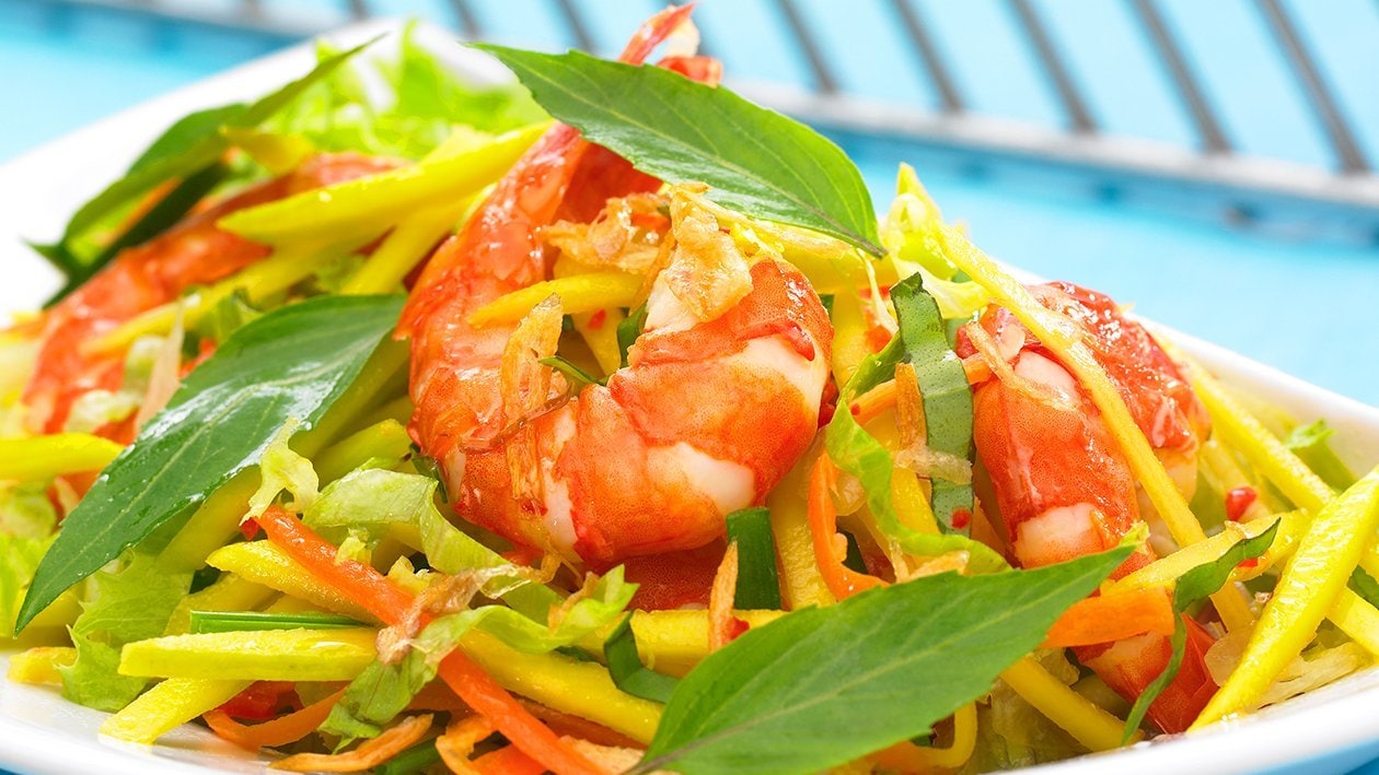 Shrimp with Green Mango Salad – - Resep