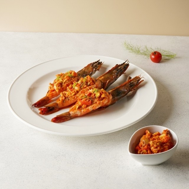 Shrimp with Young Kalua Sambal Shrimp with Young Kalua Sambal