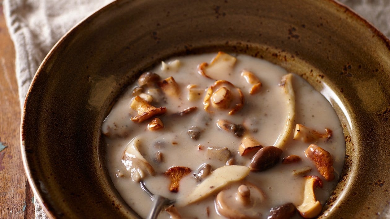 Wild Mushroom Soup – - Recipe