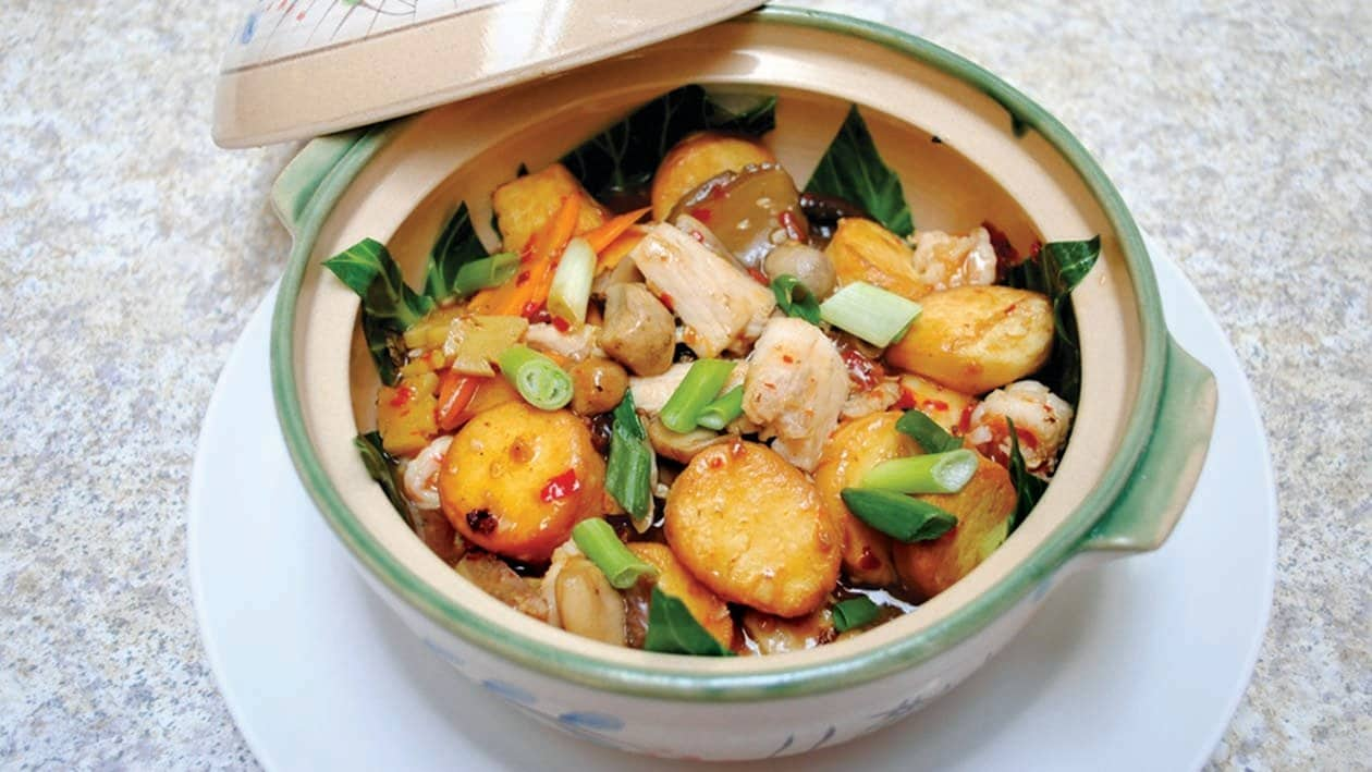 Quick and Tasty Claypot Beancurd Recipe - Recipe