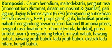 Knorr Bumbu Ekstrak Daging Ayam 500g - Knorr Chicken Powder, made from real chicken meat, produces stock with a rich flavor in a practical manner.