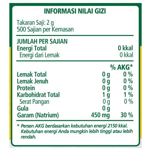 Knorr Bumbu Pelezat Rasa Ayam Rostip 1Kg - Penyedap yang diperkaya bawang putih & lada asli untuk aroma rasa tumisan terbaik.
