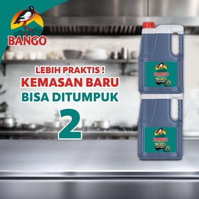 Bango Kecap Manis Jerigen 6.2kg - Bango, Kecap Manis nomor 1, dipercaya oleh banyak restoran ternama di Indonesia