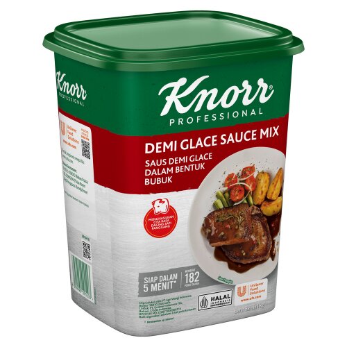 Knorr Saus Demi Glace 1kg - Knorr Demi Glace, membuat saus demi glace berkualitas dan konsisten dalam waktu singkat