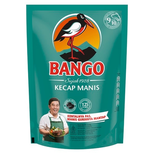 Bango Kecap Manis 1.5kg - Bango, Kecap Manis nomor 1, dipercaya oleh banyak restoran ternama di Indonesia.