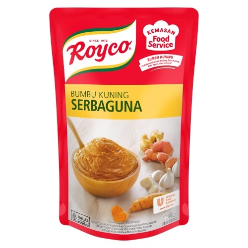Royco Bumbu Dasar Ayam Kuning 600gr - Baru! Royco Bumbu Dasar Ayam Kuning, bumbu giling basah praktis untuk memasak berbagai hidangan