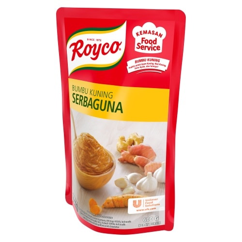 Royco Bumbu Dasar Ayam Kuning 600gr - Baru! Royco Bumbu Dasar Ayam Kuning, bumbu giling basah praktis untuk memasak berbagai hidangan