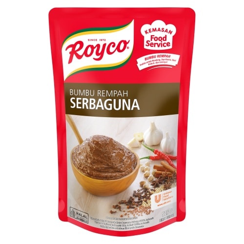 Royco Bumbu Rempah Serbaguna 525G - Dengan Royco Bumbu Dasar Rendang, semua bisa hadirkan kelezatan Rendang otentik setiap saat!