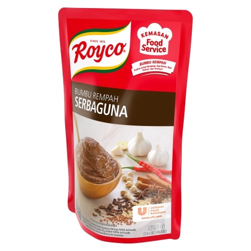 Royco Bumbu Rempah Serbaguna 525G - Dengan Royco Bumbu Dasar Rendang, semua bisa hadirkan kelezatan Rendang otentik setiap saat!