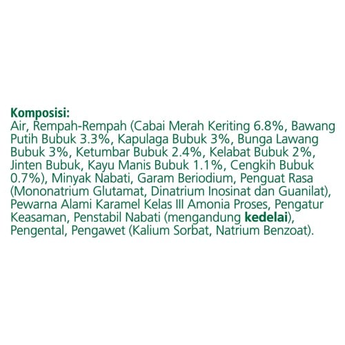 Royco Bumbu Rempah Serbaguna 525G - Dengan Royco Bumbu Dasar Rendang, semua bisa hadirkan kelezatan Rendang otentik setiap saat!