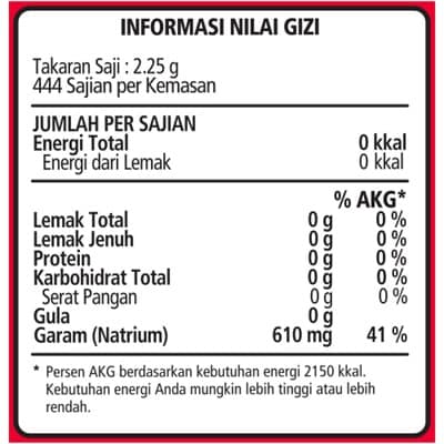 Royco Bumbu Pelezat Rasa Ayam 1kg - Penyedap khas Indonesia untuk hasilkan masakan dengan citarasa gurih & rasa daging yang mantap!