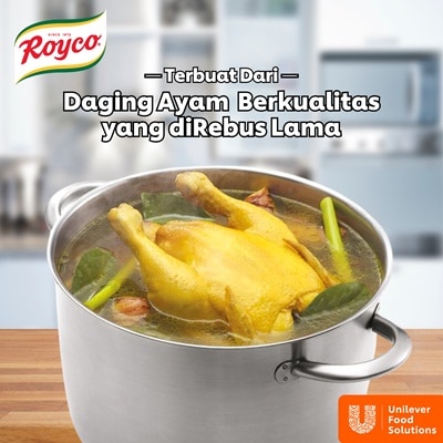 Royco Bumbu Pelezat Rasa Ayam 1kg - Penyedap khas Indonesia untuk hasilkan masakan dengan citarasa gurih & rasa daging yang mantap!