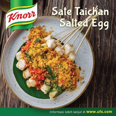 Knorr Golden Salted Egg Powder - Knorr Golden Salted Egg Powder adalah bumbu serbaguna untuk menciptakan kreasi hidangan tanpa batas.