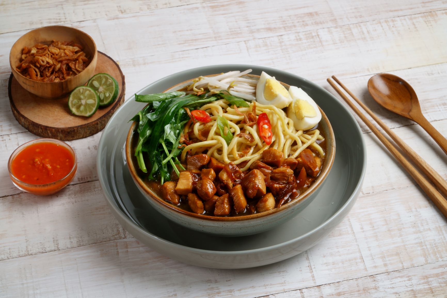 Water Spinach Noodle – - Recipe