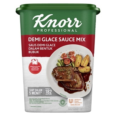 Knorr Demi Glace 1kg - Knorr Demi Glace, makes quality and consistent demi glace sauce in a short time