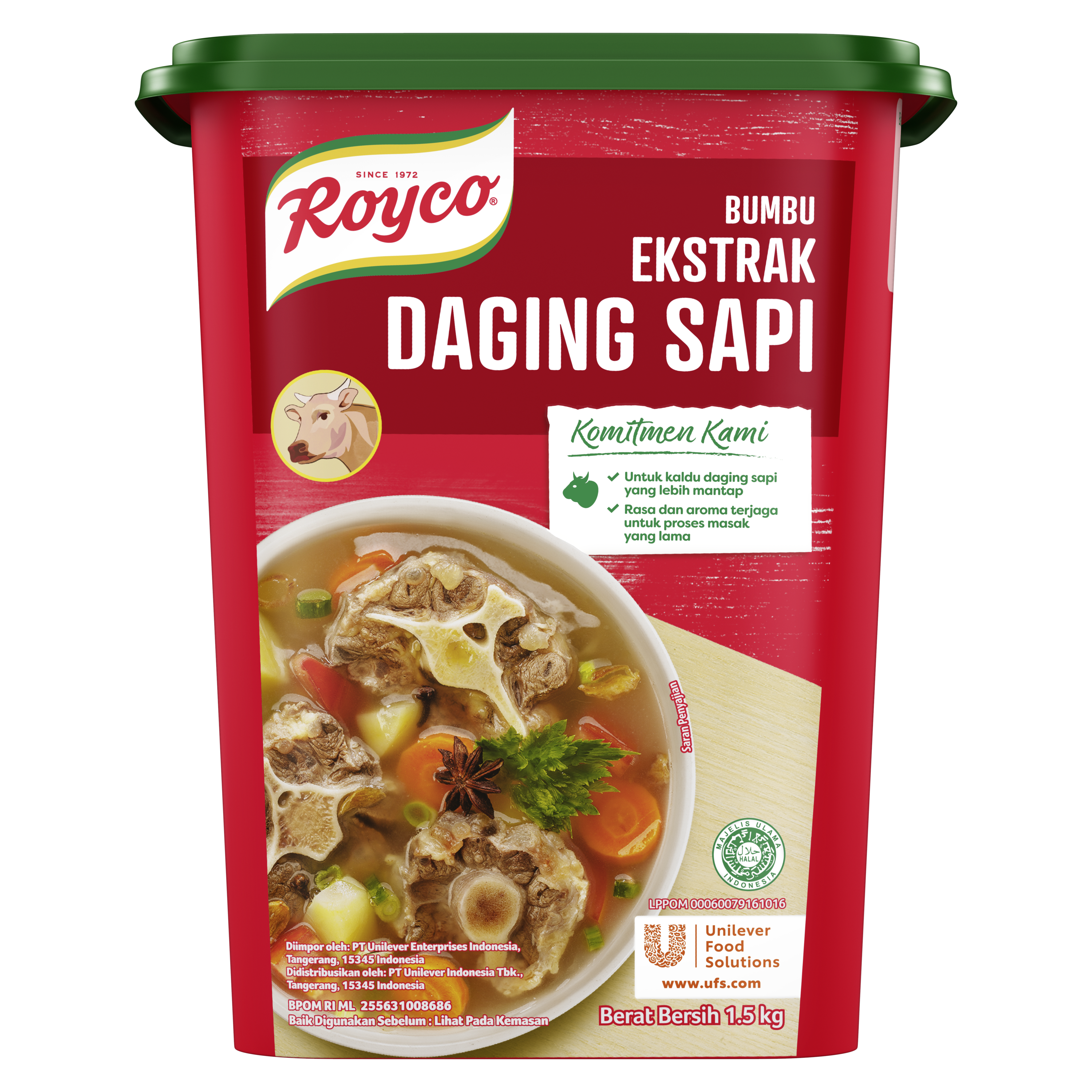 Royco Bumbu Ekstrak Daging Sapi 1.5kg - 