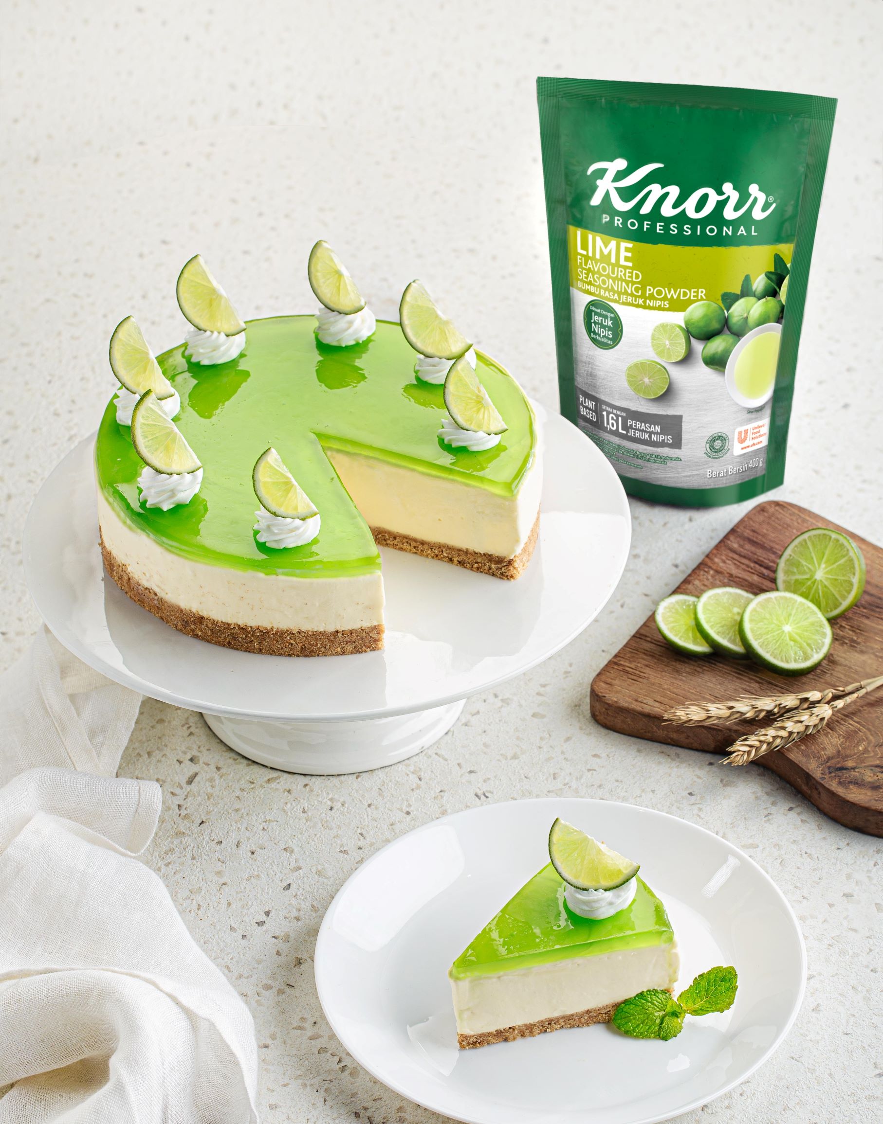 Lime Cold Cheese Cake – - Recipe