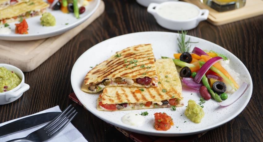 Vegetable Quesadilla – - Recipe