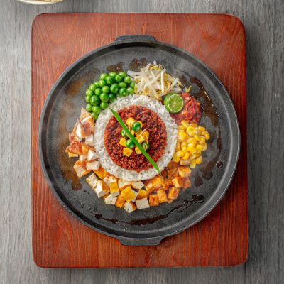 Nasi Tutug Oncom Hot Plate Nasi Tutug Oncom Hot Plate