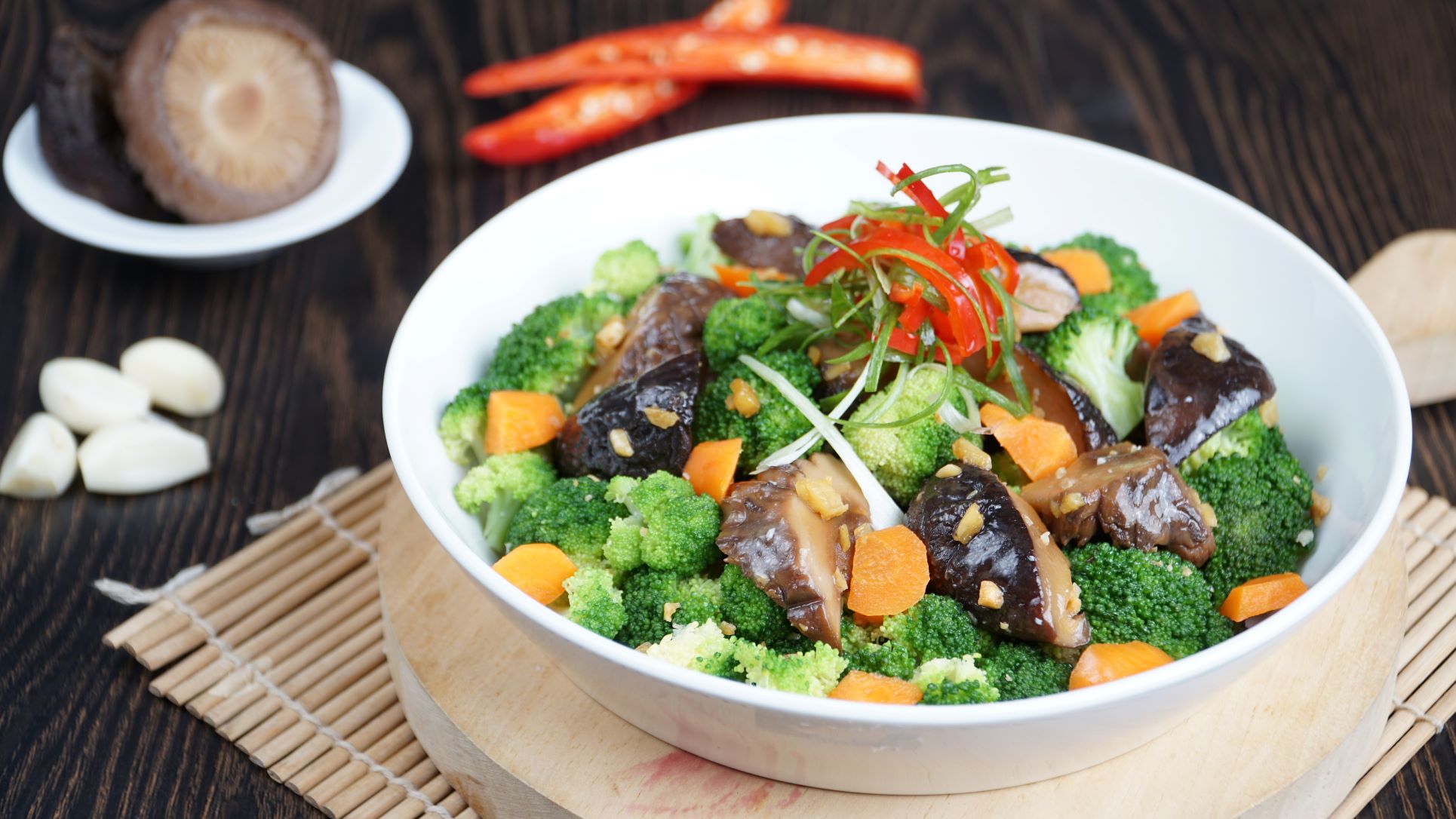 Stir Fry Broccoli Mushroom – - Recipe