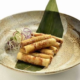 4. Rendang spring rolls